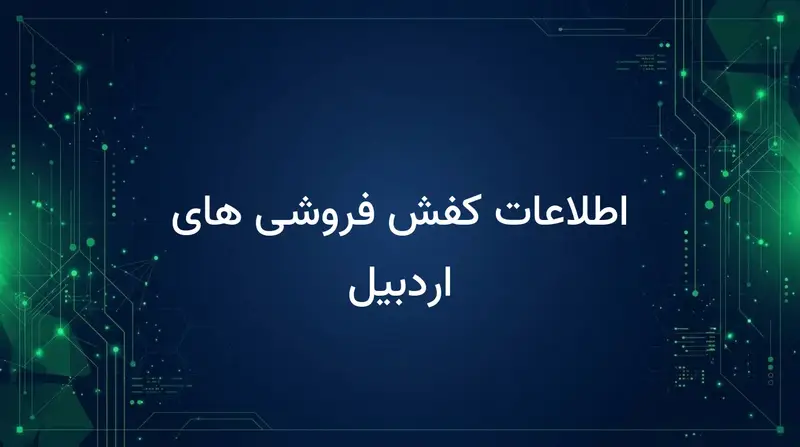 اطلاعات کفش فروشی های اردبیل