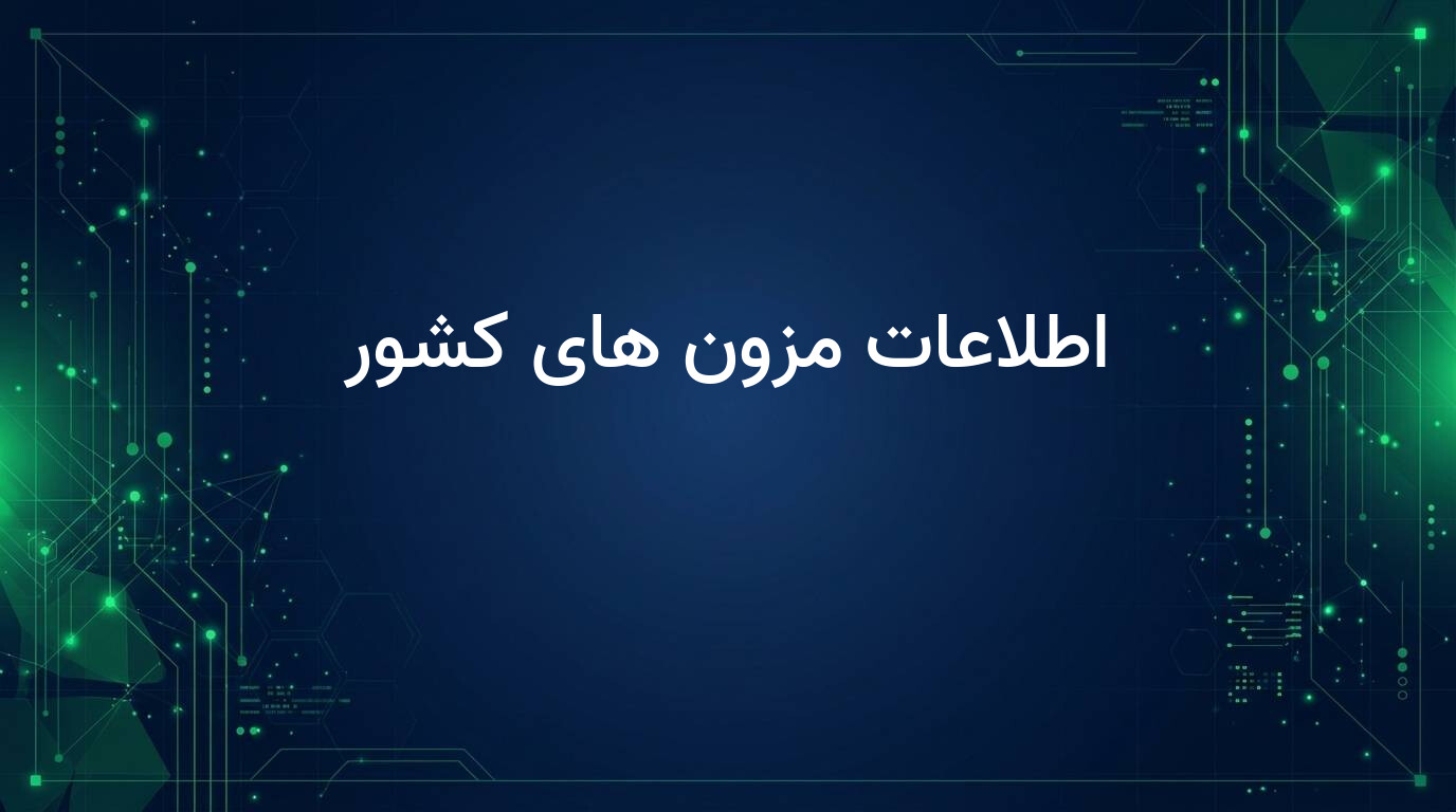 اطلاعات مزون های کشور